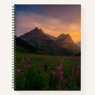 Glacier Wildflowers Notebook