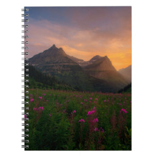 Glacier Wildflowers Notebook