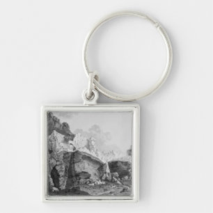 Glaciers of Grindelwald Key Ring