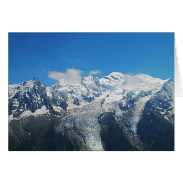 Glaciers on Mont Blanc (Front Horizontal)