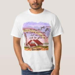 Glad Christian Lighthouse  t-shirt