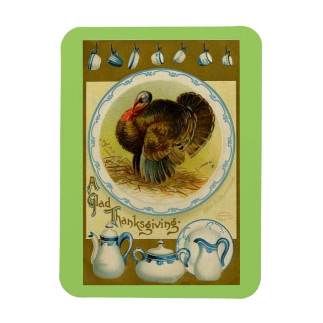 Glad Thanksgiving Turkey Magnet (Vertical)