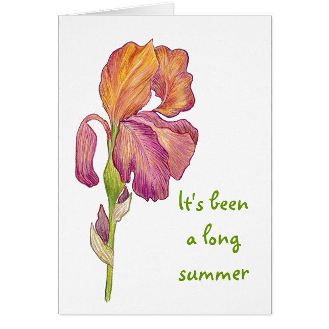 Glad you're back card (Front)