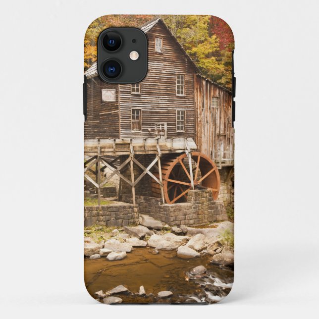 Glade Creek Grist Mill, Babcock State Park, 2 Case-Mate iPhone Case (Back)