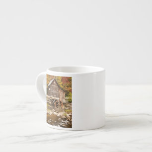 Glade Creek Grist Mill, Babcock State Park, 2 Espresso Cup