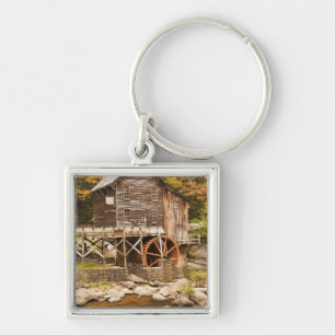 Glade Creek Grist Mill, Babcock State Park, 2 Key Ring