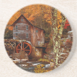 Glade Creek Grist Mill Coaster