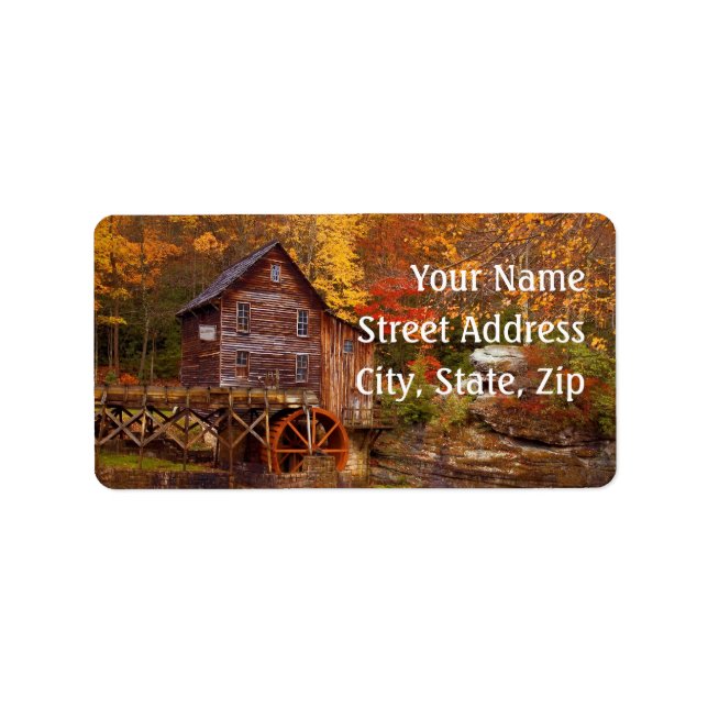 Glade Creek Grist Mill Label (Front)