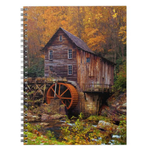 Glade Creek Grist Mill Notebook