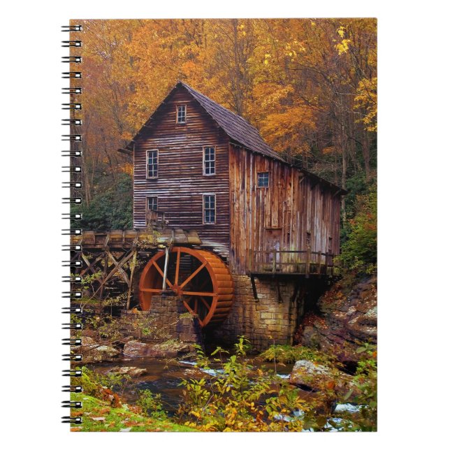 Glade Creek Grist Mill Notebook (Front)