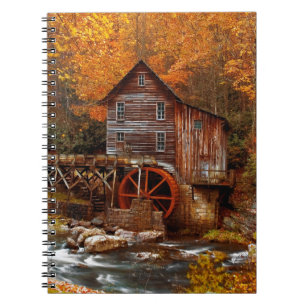 Glade Creek Grist Mill Notebook