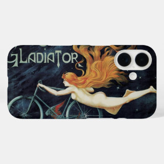 Gladiator Cycles, Vintage Victorian Art Nouveau iPhone 16 Case