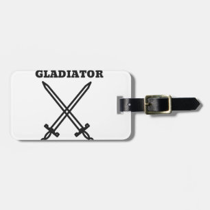 Gladiator Luggage Tag