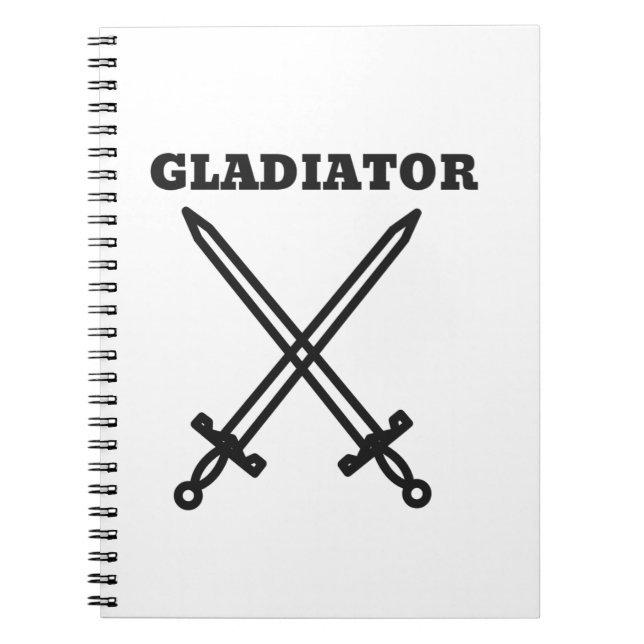 Gladiator Notebook (Front)