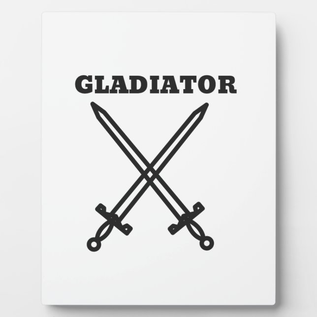 Gladiator Plaque (Front)