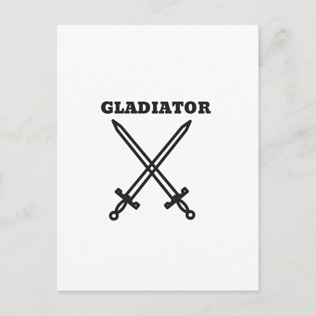 Gladiator Postcard (Front)