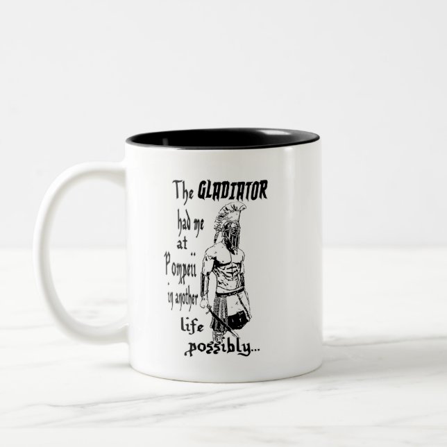 Gladiator Two-Tone Coffee Mug (Left)