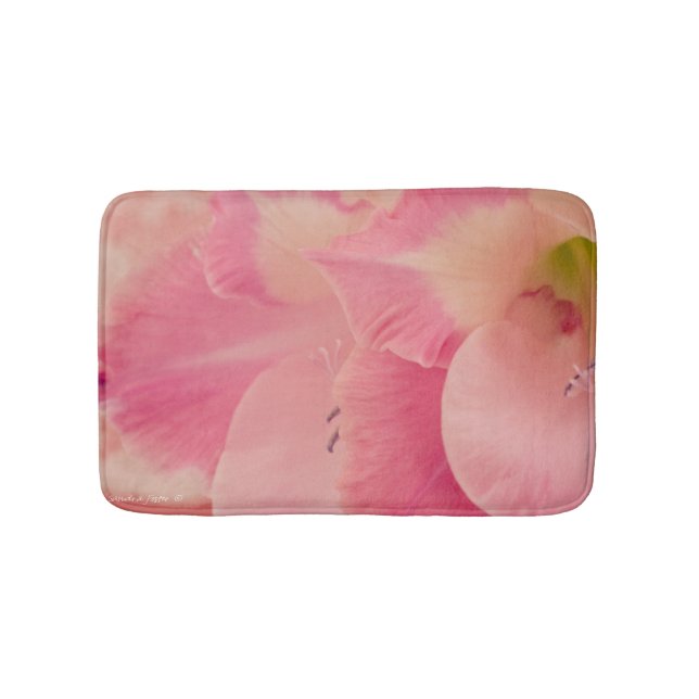 Gladiola Petals Bath Mat (Front)