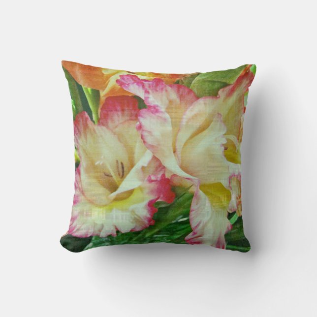 Gladiolas Cushion (Front)