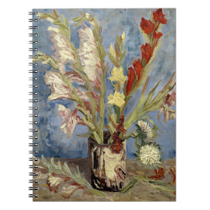 Gladioli and China Asters Vincent van Gogh Notebook