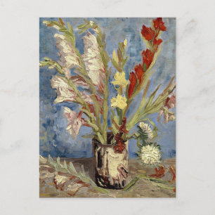 Gladioli and China Asters   Vincent van Gogh Postcard