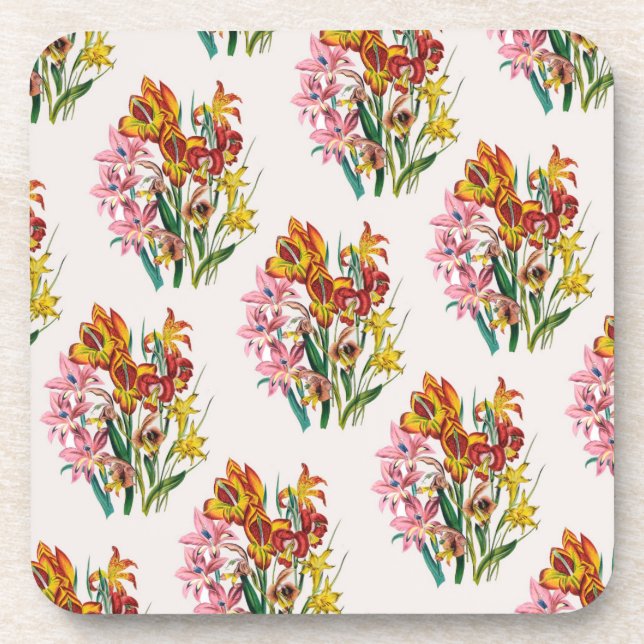 Gladioli Coaster (Front)