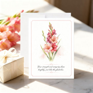 Gladiolus Appreciation August Birth Flower Month