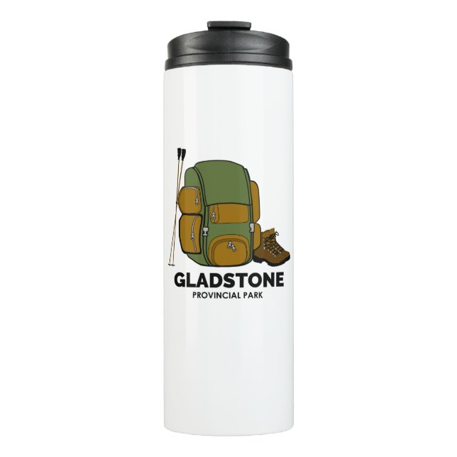 Gladstone Provincial Park Backpack Thermal Tumbler (Front)