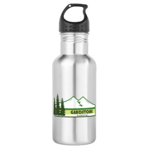 Gladstone Provincial Park Green Stripes 532 Ml Water Bottle