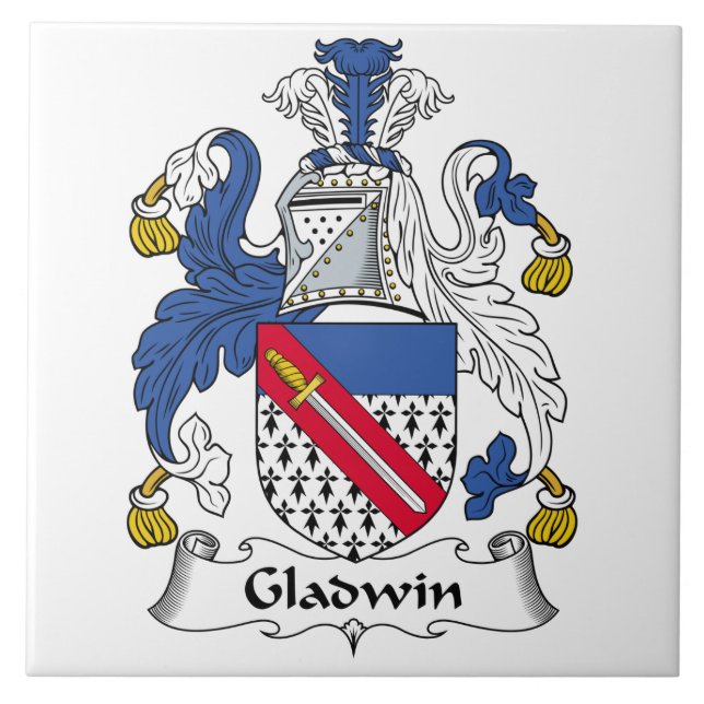 Gladwin Family Crest Tile (Front)