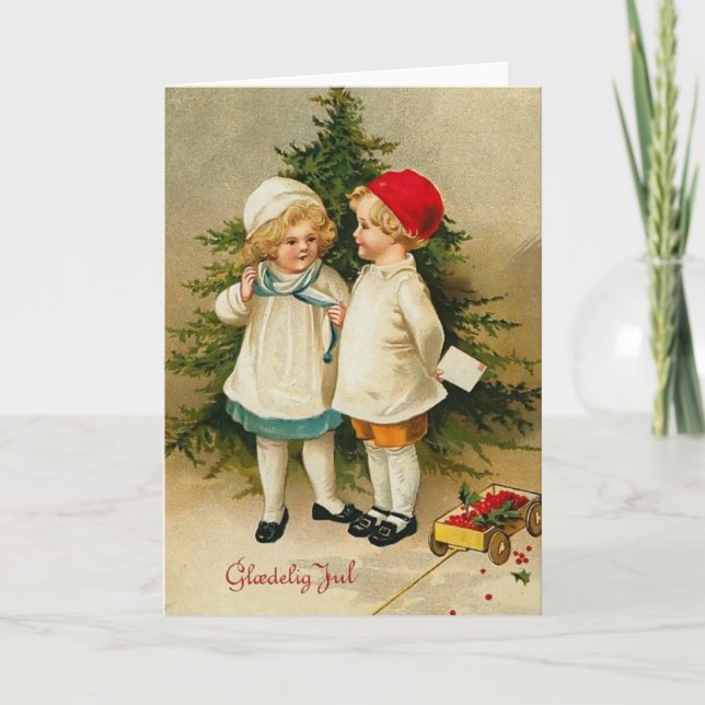 Glaedelig Jul Holiday Card (Front)