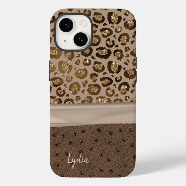 Glam Animal Prints Case-Mate iPhone Case (Back)