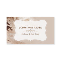 Glam Aurum Marble Geometric Shape Makeup Artist