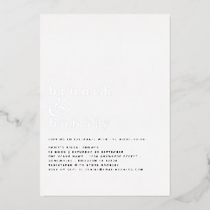 Glam Brunch Bubbly  Bridal Shower Real