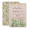 Glam Cactus Fiesta Wedding Invitation
