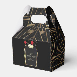 Glam Casino Great 40th Poker Birthday Favour Box
