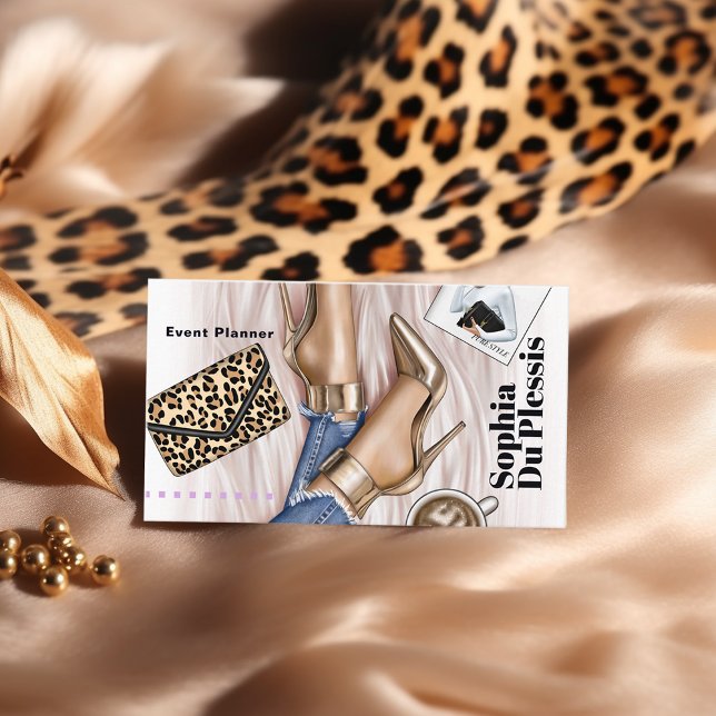 Glam Chic Fashion Business Card (Creator Uploaded)