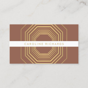 Glam Deco Jewellery Design Fashion Boutique No. 10 Business Card