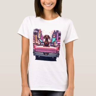 Glam Dog in Vegas Drive T-Shirt