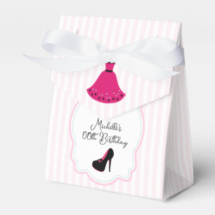 Glam Fashion Diva Birthday Party Guest Favour Favour Box