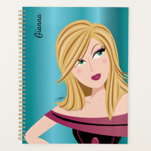 Glam Girl Sassy Attitude Blonde Planner