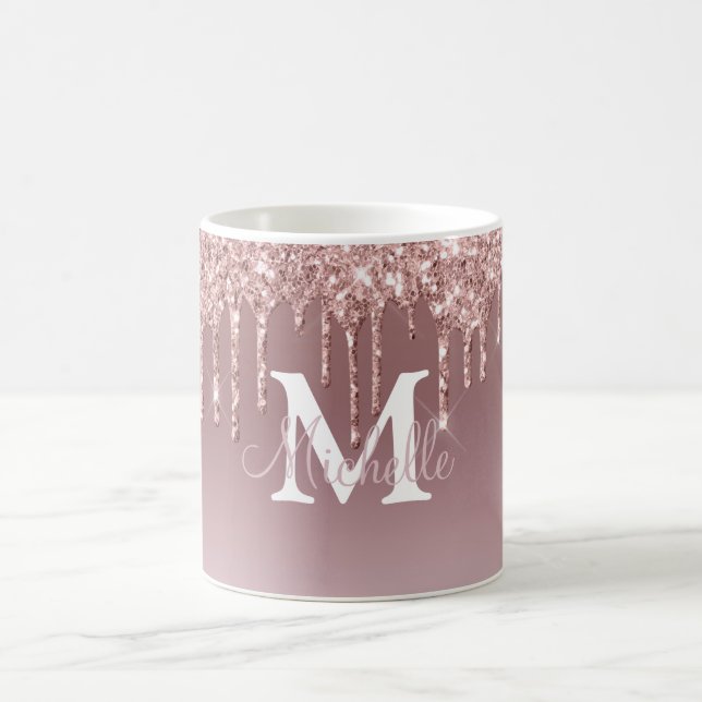 Glam & Glitter Personalised Coffee Mug (Center)