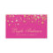 Glam Gold Dots Decor - Trendy Girly Hot Pink