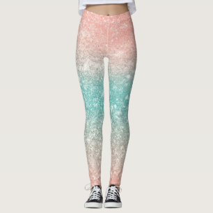 Glam gold glitter leggings