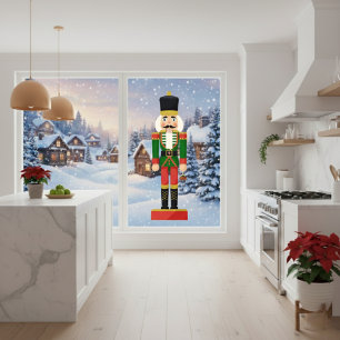 Glam Gold & Green Nutcracker 