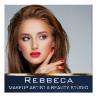 Glam Hair & Makeup Artist Beauty Salon blue