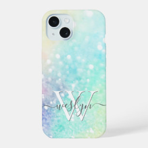 Glam Holographic Glitter Colourful Pretty Pattern iPhone 15 Case