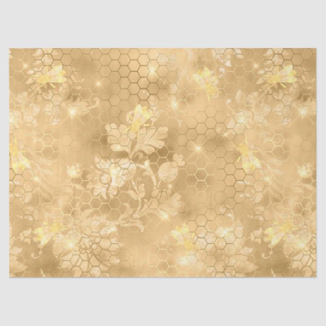 Glam Honeycomb Series Design #2 Tissue Paper (Front)