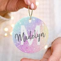 Glam Iridescent Glitter Personalised Colourful
