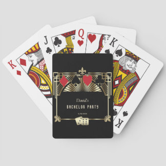 Glam Las Vegas Casino Royale Bachelor Party Playing Cards